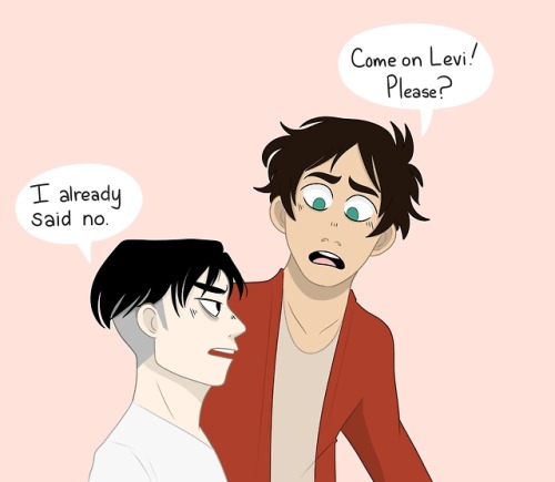 doodlingclown:Levi’s one weakness