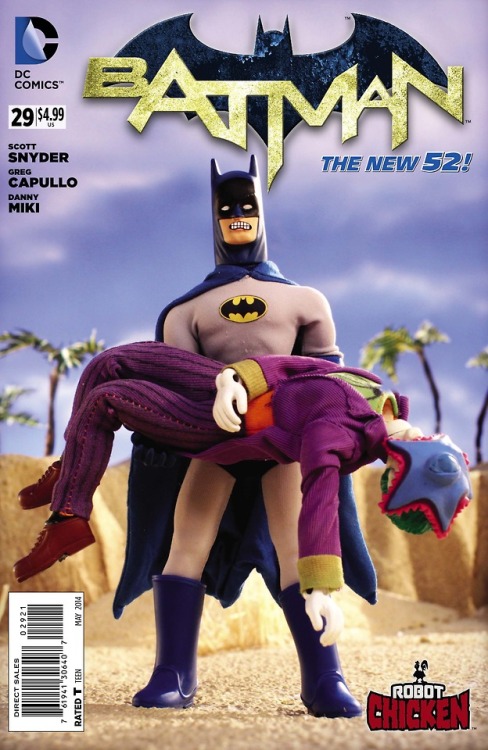 joker-ka:Batman #29 (Robot Chicken variant cover)THIS IS...