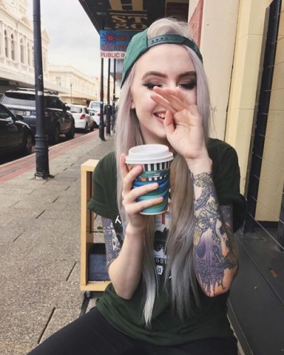 cool tattoos girl tumblr