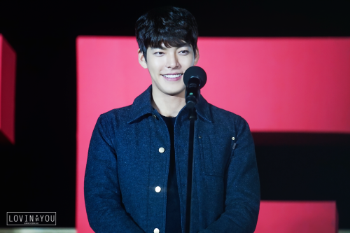 151004 Kim Woo Bin at Greeting Session for “Twenty” @ BIFF...