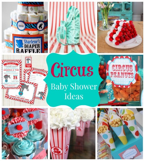 tufano79fanficpictease:Circus themed baby shower