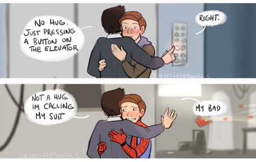 shesellsseagulls:I’m still laughing at the awkward hug that...