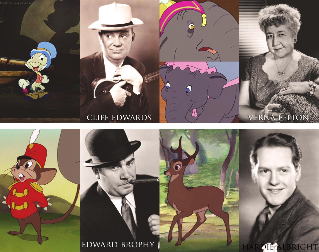 would you bloom — Disney animal characters & their voice actors