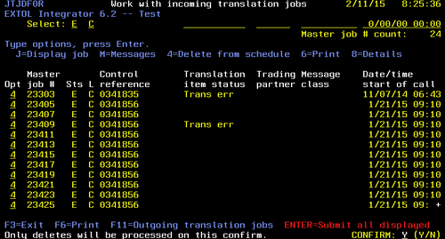 cleo extol integrator EDI EEI work with translation jobs clean p