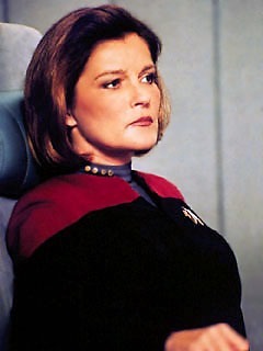 Voyager is my Collective | Captain Kathryn Janeway. BADASS!