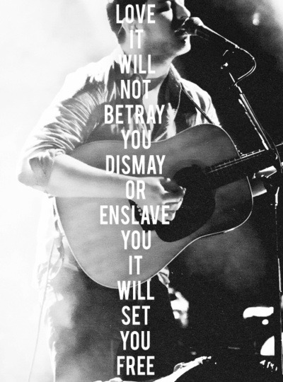 mumford and sons quotes on Tumblr