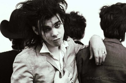 iridescentskull:Nick Cave and Rowland S. Howard with The...