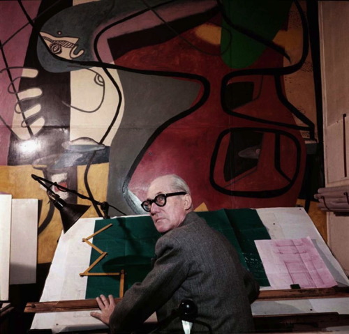 magictransistor:Willy Rizzo. Le Corbusier, Studio at 35 Rue de...