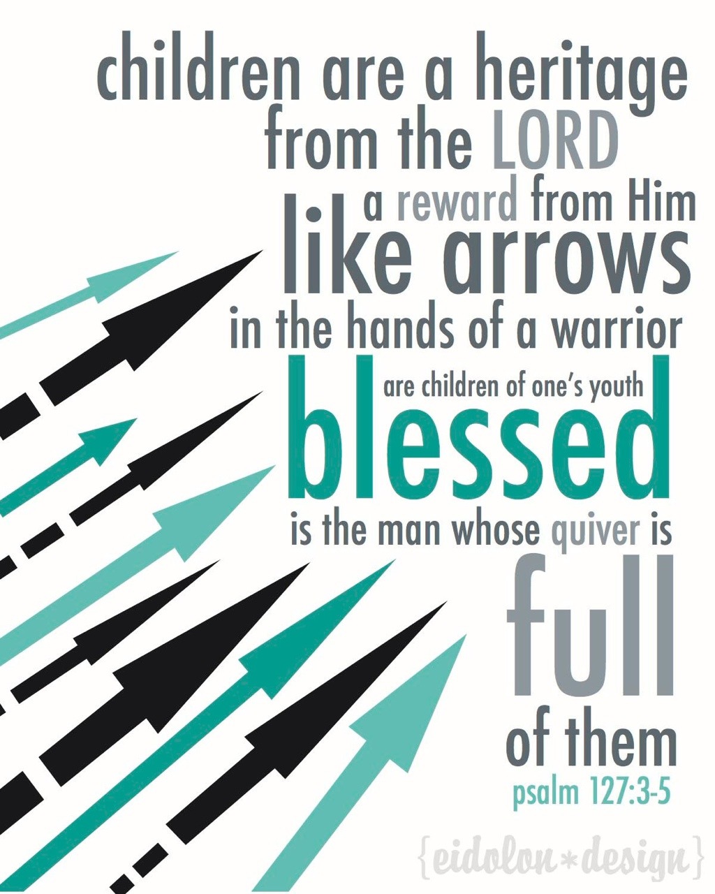 The Living Psalm 127 3 5 NIV Children Are A Heritage From the-living-psalm-127-3-5-niv-children-are-a-heritage-from
