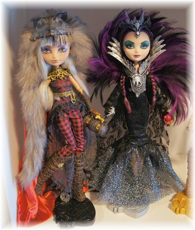 cerise wolf doll