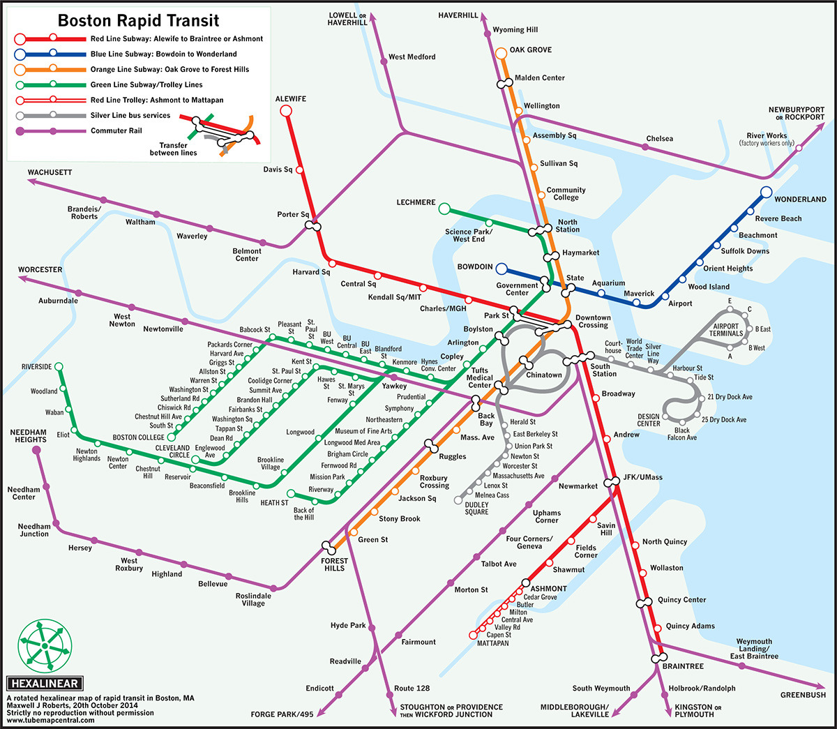 Unofficial Maps: Maxwell Roberts’ Variants On The - Transit Maps