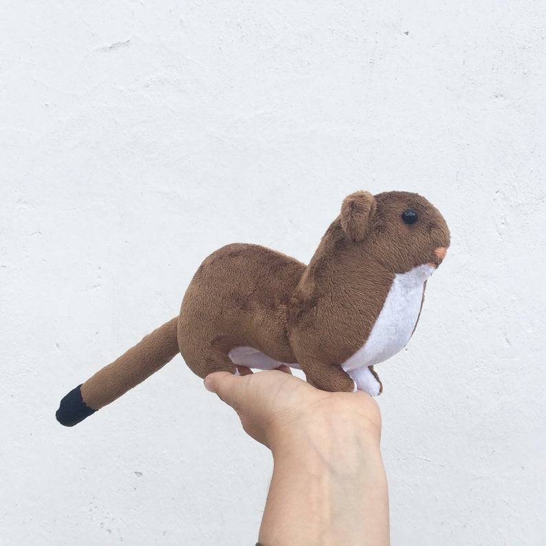 weasel plush toy