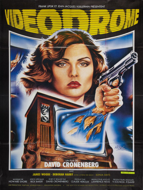 movieposteroftheday:French grande for VIDEODROME (David...