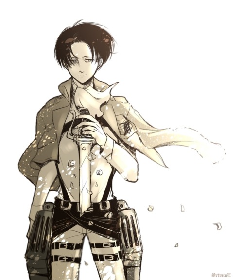 tsukareta-levi:Art by SetsunE ※ Posted with written...