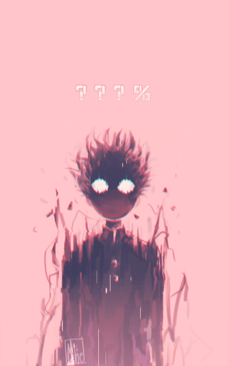 honmushi:I made a phone background of mob psycho 100 for myself...