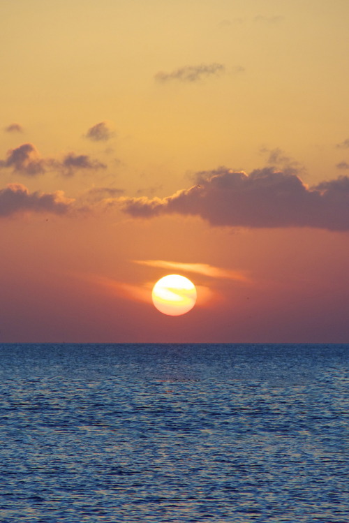 r2–d2:Sunset on the Laguna Madre by (Elizabeth Brossa)