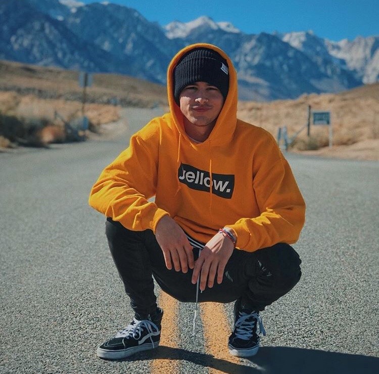 jc caylen yellow hoodie