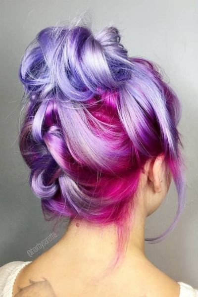 Pink And Purple Hair Tumblr