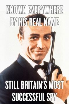 James Bond - The Spy Who Thrills Us, Meme Monday