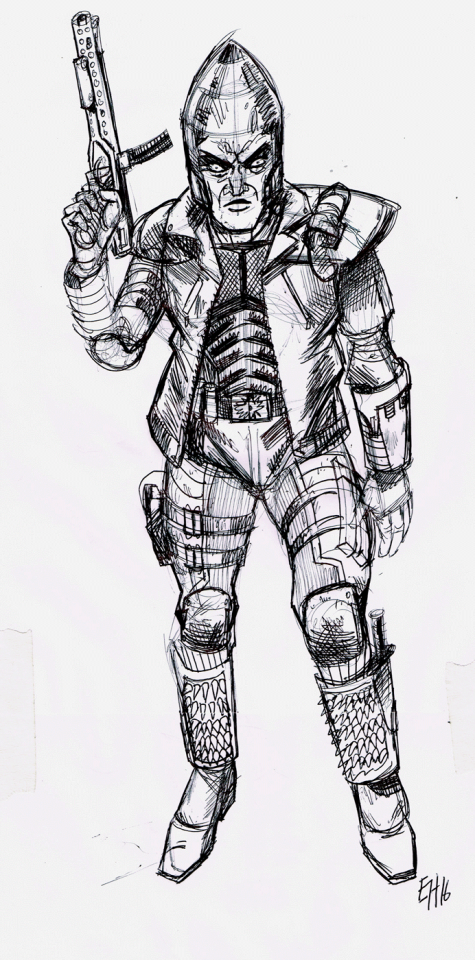 THE BULLET-HEAD DOSSIER — Rough sketch of BULLET-HEAD from plans for ...