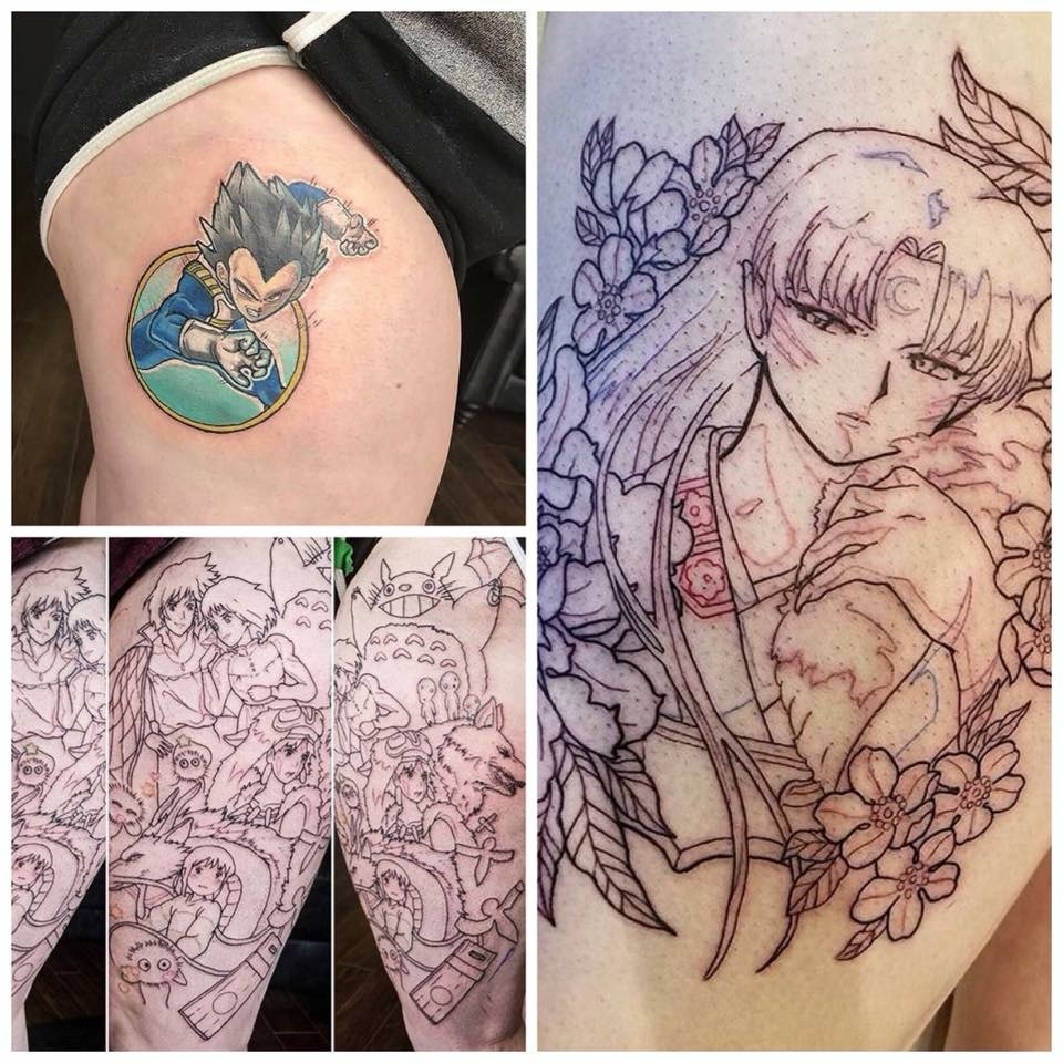 Anime Inuyasha Tattoos