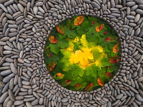 asylum-art:Dietmar Voorworld is an artist who takes rocks,...