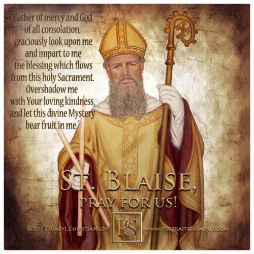 Happy Feast Day St. Blaise (Blase) Died .316 Feast... Portraits of Saints