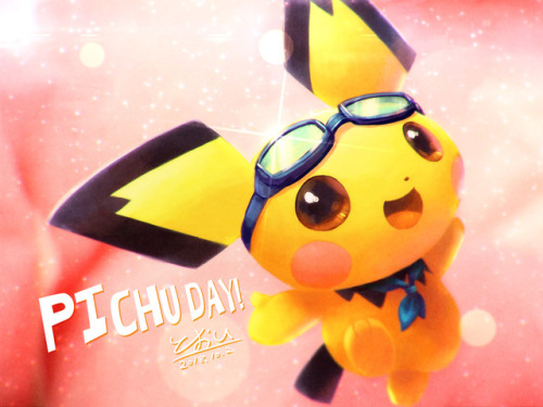 gyalaxtoycat:PICHU DAY2018!