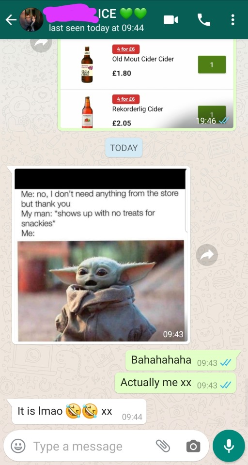 Baby Yoda Treats For Snackies Meme Meme Wall