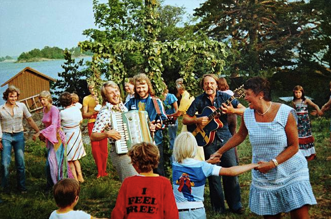 All About ABBA — Happy midsummer! Glad midsommar!