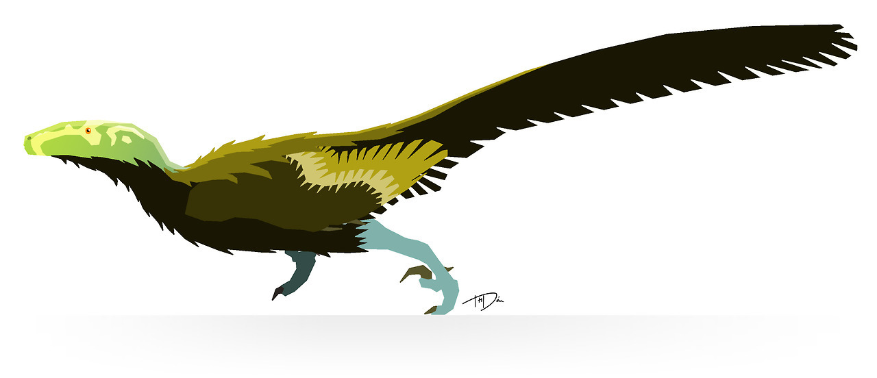 deinonychus – Nix Illustration