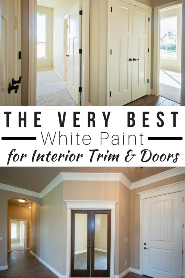 Westpoint Homes Blog - The Best White Paint for Interior Trim and Doors