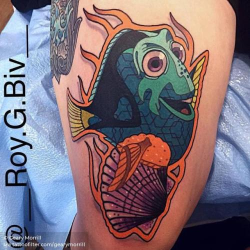 By Geary Morrill, done in Richmond. http://ttoo.co/p/28618 fictional character;gearymorrill;big;animal;fish;cartoon;thigh;blue tang;facebook;twitter;finding nemo;pixar;pixar character;dory;finding dory;film and book;cartoon character