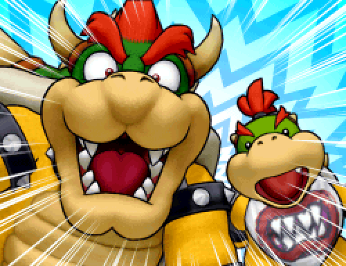 suppermariobroth:From the ending to Mario Party DS....