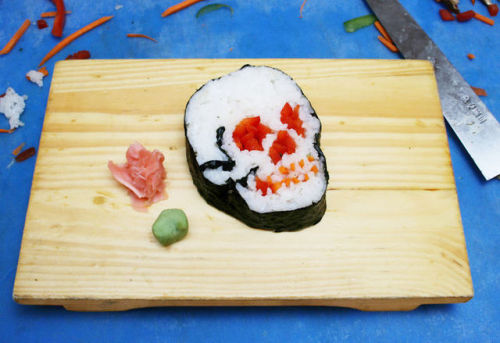 sixpenceee:A compilation of cute and creative sushi. Here is the...