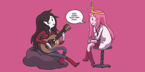 comicslesbian:femslash february ❤ day one ❤ bonnibel/marceline...