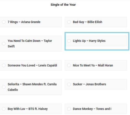 Harry's been nominated for Single of the Year, Best Male Artist and Philanthropist of the Year for Celeb Mix Awards 2019, vote...