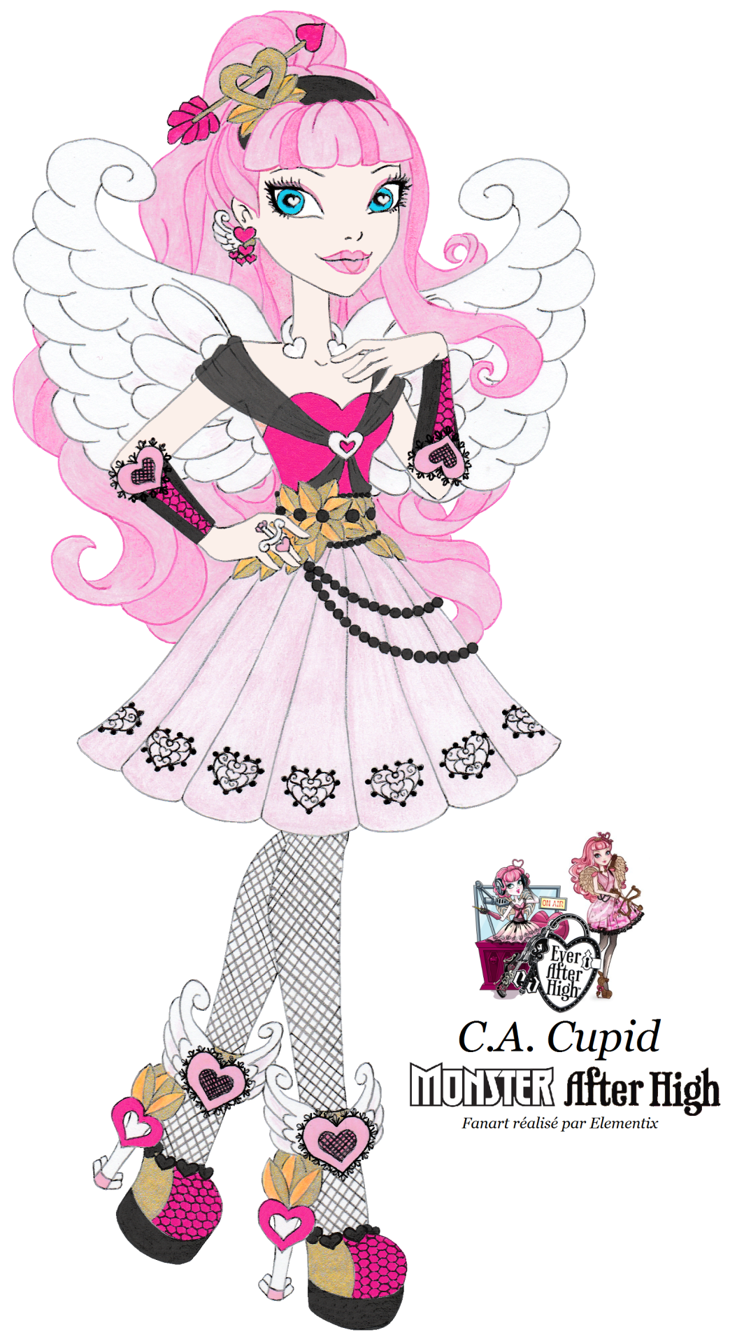 ca cupid monster high and ever after high