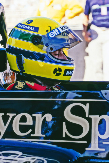 itsbrucemclaren:—- Legend —- Ayrton Senna / Lotus-Renault on...