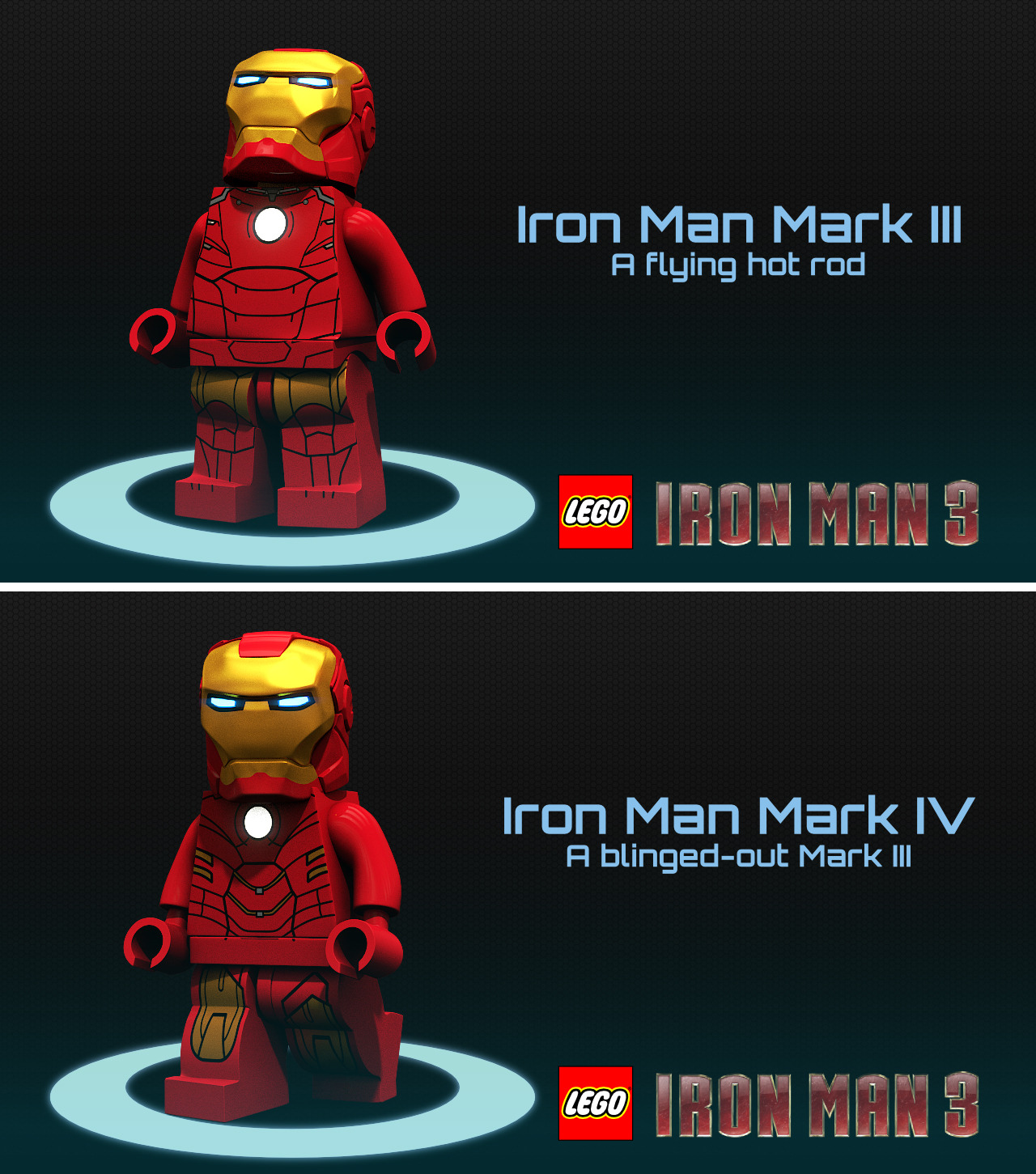 lego iron man three