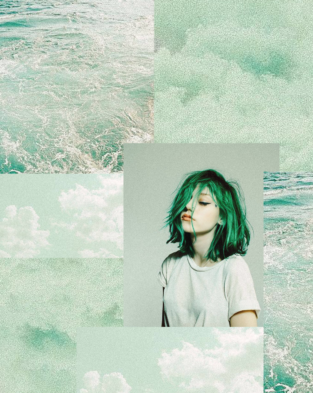 aqua aesthetic on Tumblr