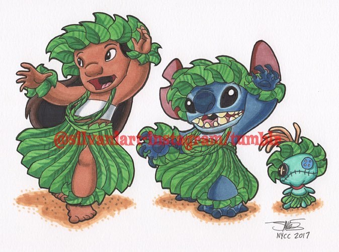 lilo stitch and scrump