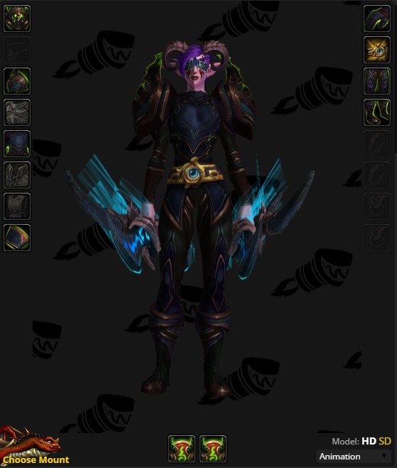 This Space For Rent Night Elf Demon Hunter Tried Out Wow