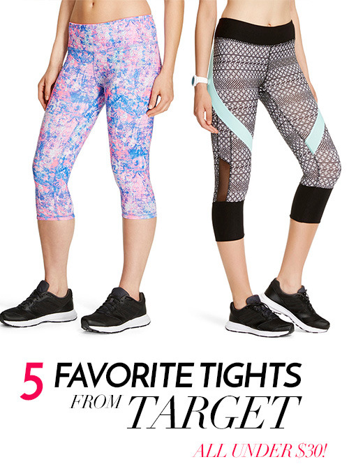 Girl Meets Strong — 5 of Our Favorite Tights from Target! (All under...