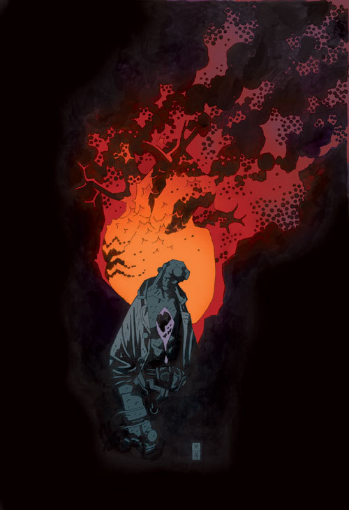 The Dead Soldier — The stylized art of Mike Mignola, known best for...