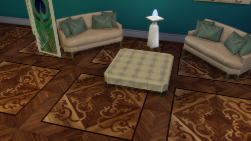 dragonbloodrei:Ts2 to Ts4 Conversion of my “Intarsio” floor...