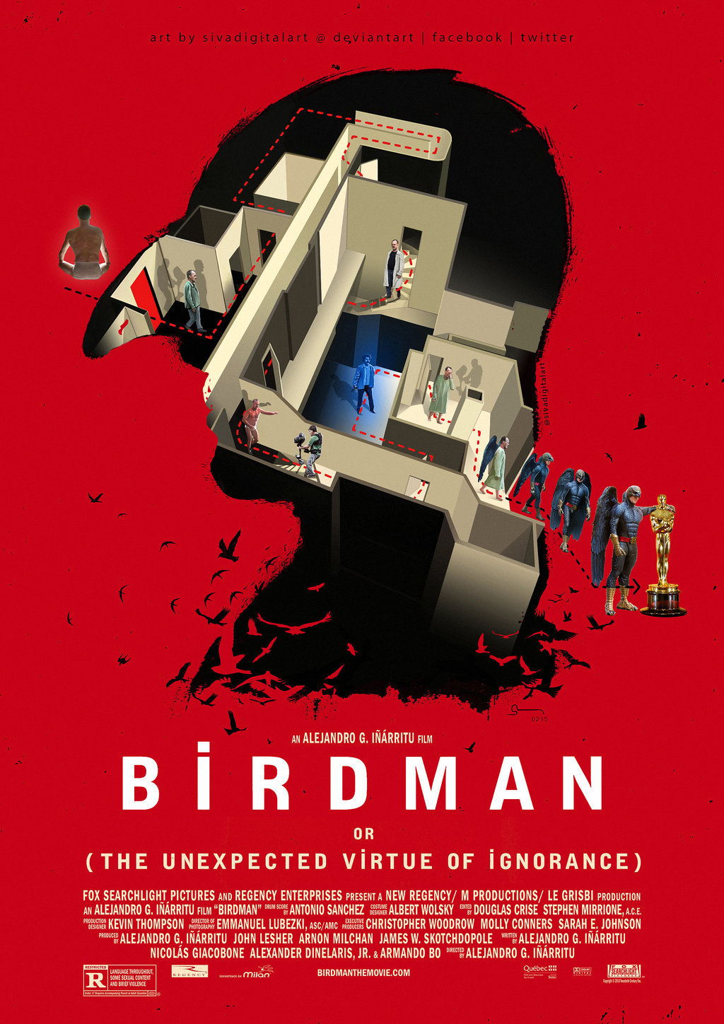 Resultado de imagen de birdman poster
