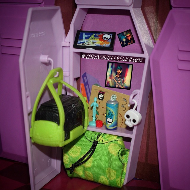 Monstera Deliciosa — grayskullwarrior: Monster High Lockers.