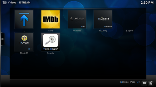 istream xbmc