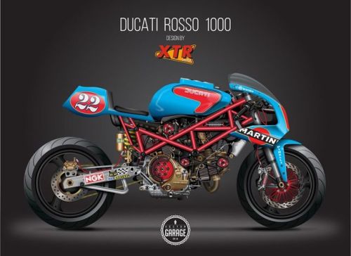 🏁 caferacerpasion.com 🏁 OMG! Ducati Monster 1000 #CafeRacer...
